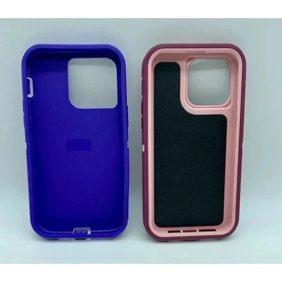 Hybrid Case For Apple iPhone 14 Pro Max 2 In 1 Shockproof Heavy Duty Guard Cover - Picture 3 of 11